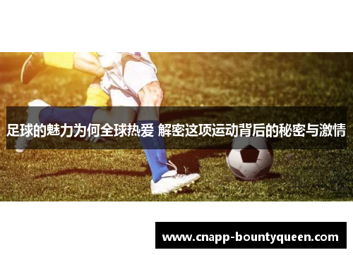 足球的魅力为何全球热爱 解密这项运动背后的秘密与激情